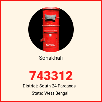 Sonakhali pin code, district South 24 Parganas in West Bengal