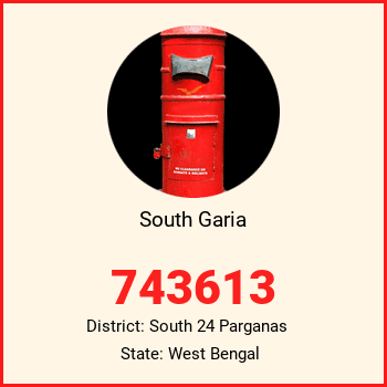 South Garia pin code, district South 24 Parganas in West Bengal
