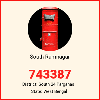 South Ramnagar pin code, district South 24 Parganas in West Bengal