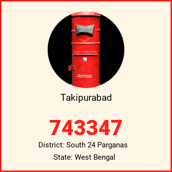 Takipurabad pin code, district South 24 Parganas in West Bengal
