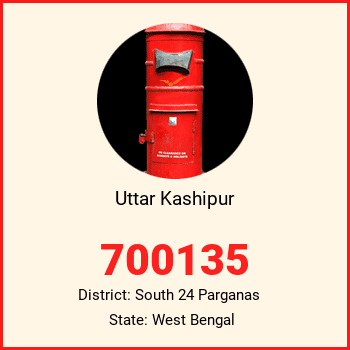 Uttar Kashipur pin code, district South 24 Parganas in West Bengal