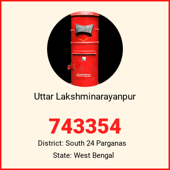 Uttar Lakshminarayanpur pin code, district South 24 Parganas in West Bengal