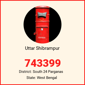 Uttar Shibrampur pin code, district South 24 Parganas in West Bengal