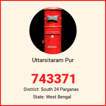 Uttarsitaram Pur pin code, district South 24 Parganas in West Bengal