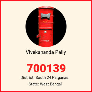 Vivekananda Pally pin code, district South 24 Parganas in West Bengal