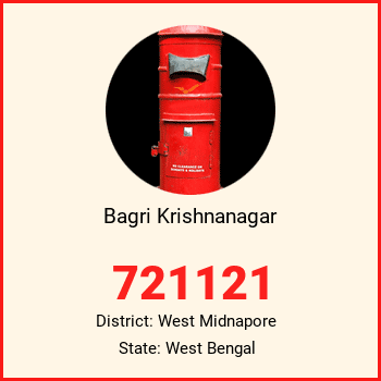 Bagri Krishnanagar pin code, district West Midnapore in West Bengal