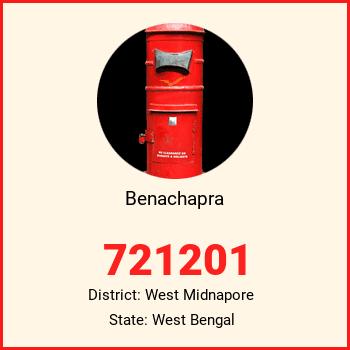 Benachapra pin code, district West Midnapore in West Bengal