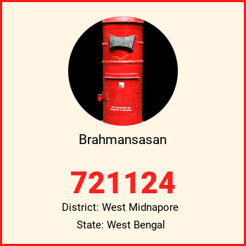 Brahmansasan pin code, district West Midnapore in West Bengal