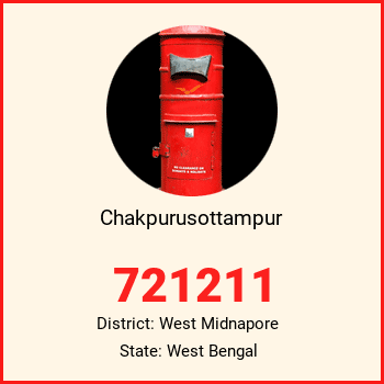 Chakpurusottampur pin code, district West Midnapore in West Bengal