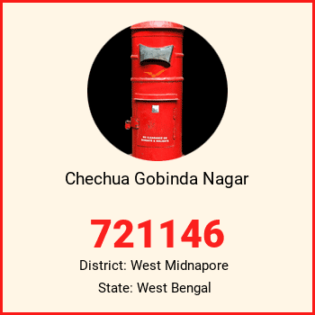 Chechua Gobinda Nagar pin code, district West Midnapore in West Bengal