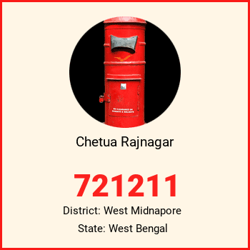 Chetua Rajnagar pin code, district West Midnapore in West Bengal