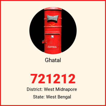 Ghatal pin code, district West Midnapore in West Bengal