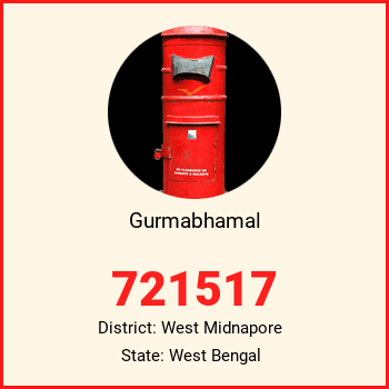 Gurmabhamal pin code, district West Midnapore in West Bengal