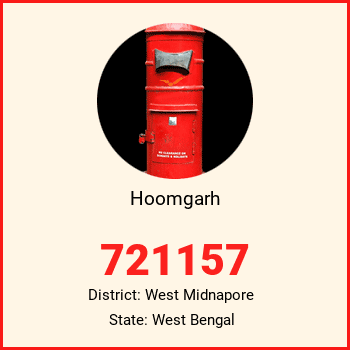 Hoomgarh pin code, district West Midnapore in West Bengal