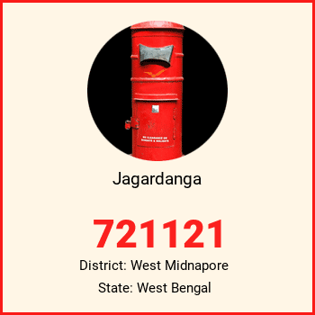 Jagardanga pin code, district West Midnapore in West Bengal