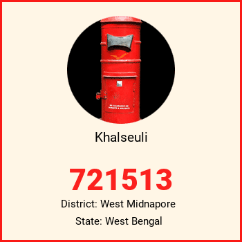 Khalseuli pin code, district West Midnapore in West Bengal
