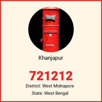Khanjapur pin code, district West Midnapore in West Bengal