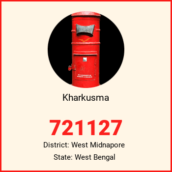 Kharkusma pin code, district West Midnapore in West Bengal