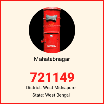 Mahatabnagar pin code, district West Midnapore in West Bengal