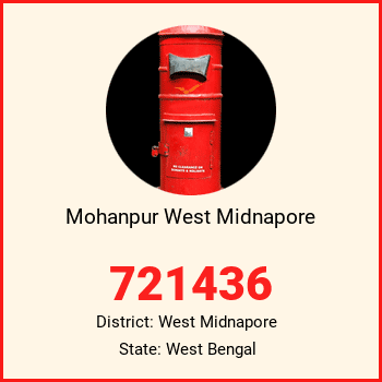 Mohanpur West Midnapore pin code, district West Midnapore in West Bengal