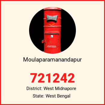 Moulaparamanandapur pin code, district West Midnapore in West Bengal
