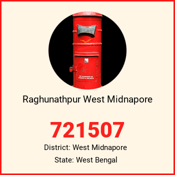 Raghunathpur West Midnapore pin code, district West Midnapore in West Bengal