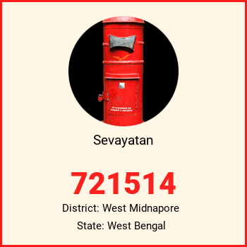 Sevayatan pin code, district West Midnapore in West Bengal