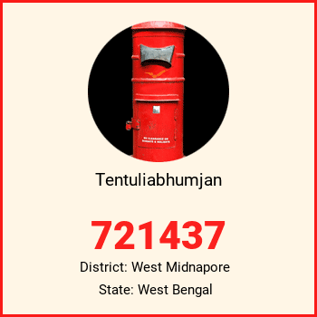 Tentuliabhumjan pin code, district West Midnapore in West Bengal
